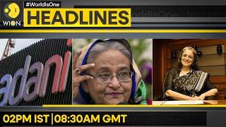 Bangladesh: Hasina says 'resigned to stop violence' | Russia pummel Kyiv over Kursk | Wion Headlines