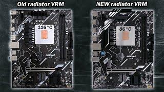 Новые радиаторы VRM для Erying Polestar G613 ProСтоит покупать для Core i5 / i7 / i9? Тест 11980HK