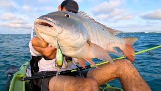 BIG SNAPPER LOVE THIS LURE - Snapper and Grouper Trolling/Jigging The Florida Keys!!