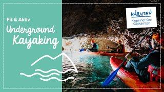 Underground Kayaking durch die Petzen