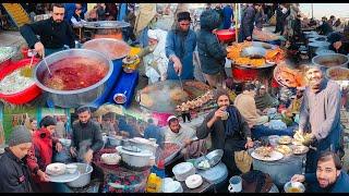 The famous Street food in Marko Bazaar | Breakfast in Afghanistan | Kabuli pulao | Liver fry | Prati