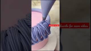 Unique cake decoration l cake decoration with chocolate bear l @applepieglamorous