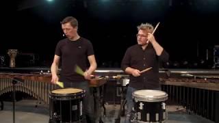 Masterclass mit Martin Grubinger:  Christian Felix Benning spielt "Tornado" von Mitch Markovich