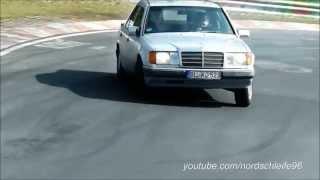 Nordschleife Mercedes w124 drifting