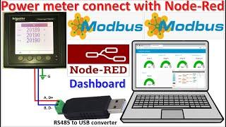 Read data from power to show on dashboard by using Node-Red Part-1