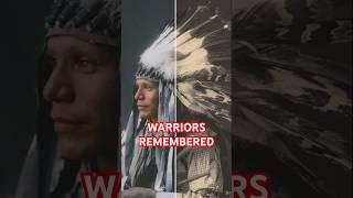 Three Warriors, One Legacy – Native Americans in Color #historyshorts   #nativeamericans  #colorized