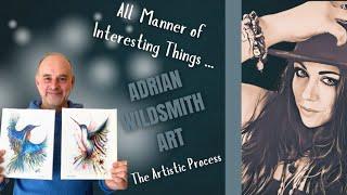 Lets talk Art and the Creative Process with Adrian Wildsmith