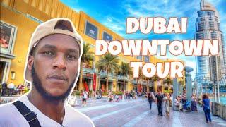 Tour Around The Luxury Dubai Mall & Burj Khalifa [ 4K ] Vlog