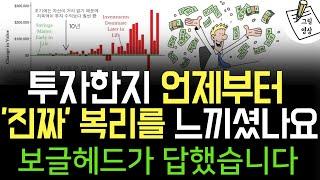 투자한지 언제부터 복리가 ‘진짜’ 느껴졌나요? 보글헤드가 답했습니다.