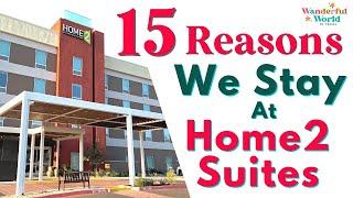 15 Reasons We Love Home2 Suites by Hilton: Room Tour, Property Tour, Hotel Review