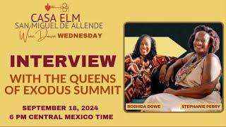 Interview with Roshida Dowe & Stephanie Perry | The Queens of Exodus Summit