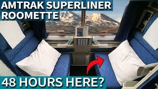 Amtrak SLEEPER CAR Tour: Roomette Review & First-Class Experience!