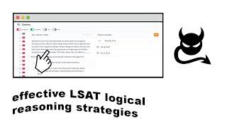 Effective Strategies for LSAT Logical Reasoning