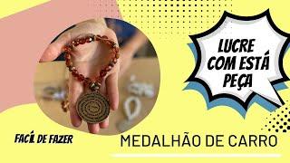 Lucro garantido com este Medalhão para carro Fácil de fazer