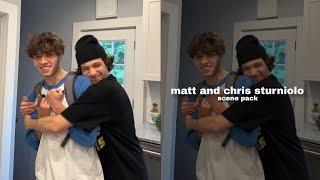 matt and chris sturniolo scene pack ( soft/cute )