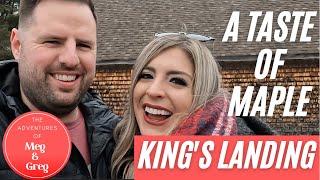 A Taste of Maple, at King's Landing in Fredericton, New Brunswick