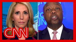 'Oh come on': Bash presses Tim Scott on Trump's false claims