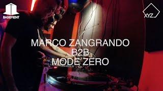 Marco Zangrando B2B Mode Zero - Techno DJ Set - Basement - Belluno, Italy