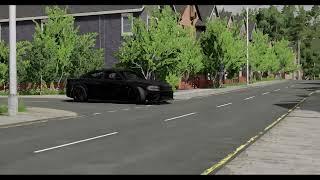 Dodge Charger SRT Hellcat Redeye Looses Control & Crash's Leaving Car Show (BeamNG Drive - 0.26)