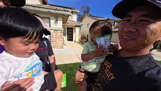 We Camped Outside our Friend’s House in LA | A Van Life Family Vlog