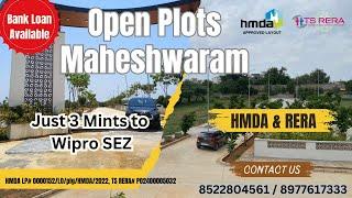 Luxury Villa Plots in Maheshwaram, Hyderabad | HMDA & RERA Approved