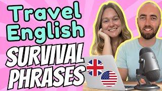 Essential Travel English Questions - Hotels, Airports, Restaurants and more! - Survival English