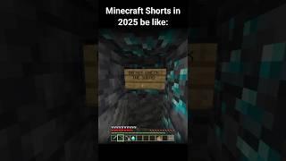 Minecraft Shorts in 2025 be like: #minecraft