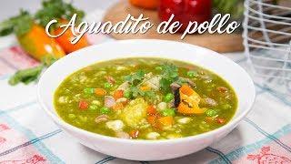 COMO PREPARAR AGUADITO DE POLLO CON MENUDENCIAS - COMIDA PERUANA | RECETA DE ACOMER.PE