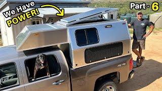 DIY Truck Camper Solar, Lights & More! - Bluetti AC180  ( Part 6 )