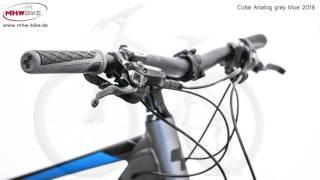 Cube Analog 27.5 / 29 grey n blue 2016 - MHW Bike-House GmbH