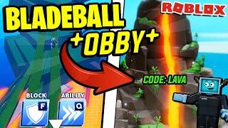 Blade Ball Added An OBBY!? (Lava Obby Update) Roblox: Blade Ball Codes