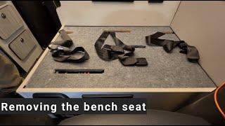 Removing The Bench Seat Plywood on a 1st Gen RoamRig Revel Power System