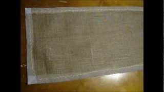 DIY Small Burlap Tablecloth | BurlapFabric.com