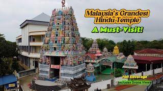 Malaysia’s Iconic Hindu Temple with the Tallest Rajagopuram @dhaiamedia #hindutemple