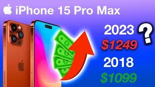 iPhone 15 Price IS GOING UP!  - But Why...?