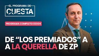 El Programa de Cuesta: los premiados por Begoña, la querella a Zapatero e invirtiendo en Extremadura