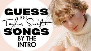 Can You Guess 100 Taylor Swift Songs by the Intro? Let's Find Out! │PART 2