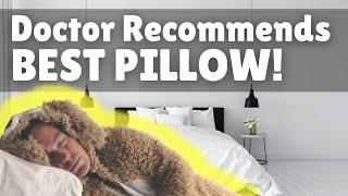 Best Pillow For Back and Side Sleepers :: Doctor Recommends THIS Pillow!  Here's Why!