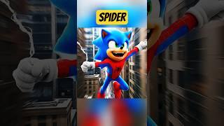 Sonic Becomes SPIDER-MAN... But THIS Happens To His Mom! #sonic #funny
