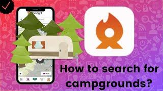 How to search for campgrounds on The Dyrt?