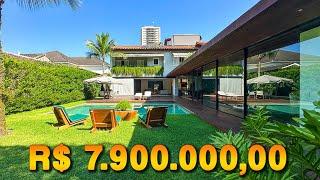 CASA C\ 1.000M² DE TERRENO E AMPLO LAZER À VENDA NA BARRA DA TIJUCA!! | MULLER IMÓVEIS RJ