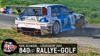 840hp VW Rallye Golf - Karl Schagerl || Lödersdorf 2024 