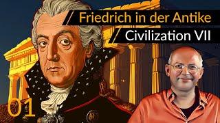 Preview Let's Play Civilization 7: Friedrich + Griechen (01) | #CIV7 #OneMoreTurn