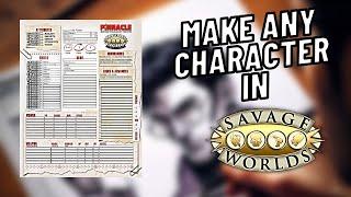 Mastering Character Creation in Savage Worlds Adventure Edition (SWAdE)