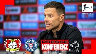 RE-LIVE: PK mit Xabi Alonso vor Bayer 04 Leverkusen  Holstein Kiel | Bundesliga, 6. Spieltag