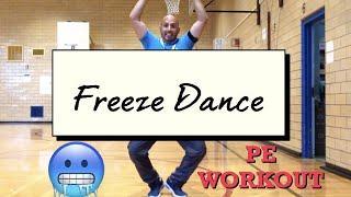 PhysEdZone: “Freeze Dance” PE Fitness Warm-Up | Brain Break