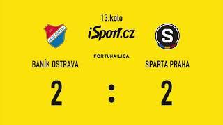 FORTUNA:LIGA -   13. KOLO   OSTRAVA : SPARTA