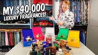 MY CRAZY $40,000 LUXURY FRAGRANCE COLLECTION!