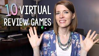 10 Virtual Review Games and Activities (that are NOT Kahoot!)