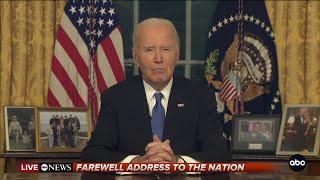 FULL SPEECH: Biden delivers farewell address to the nation